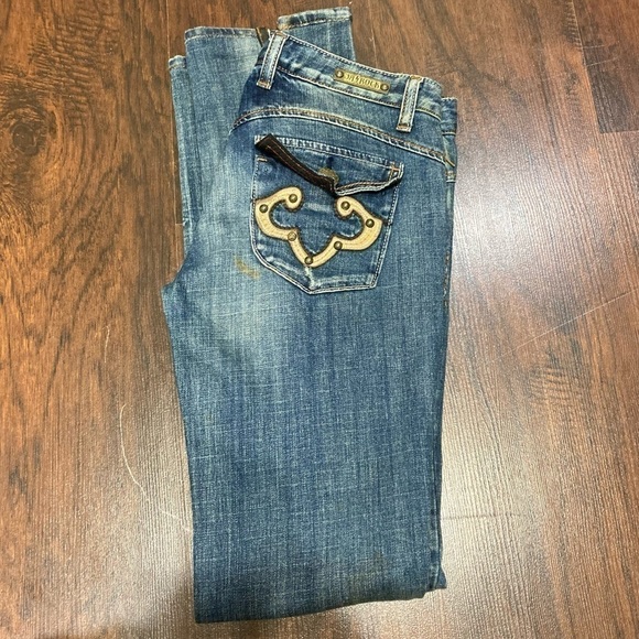 REROCK JEANS FOR EXPRESS vintage Y2K mid rise size 26 - Picture 5 of 16
